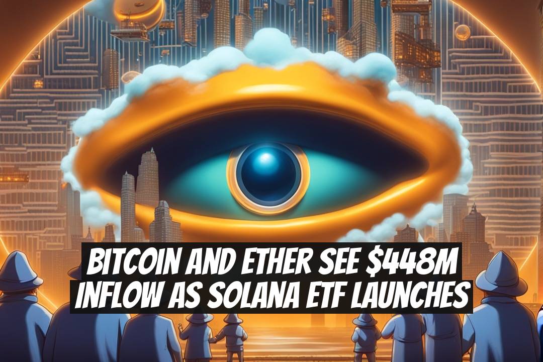 Bitcoin and Ether see $448M inflow as Solana ETF launches