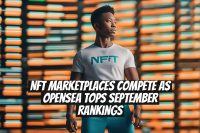 NFT Marketplaces Compete as OpenSea Tops September Rankings