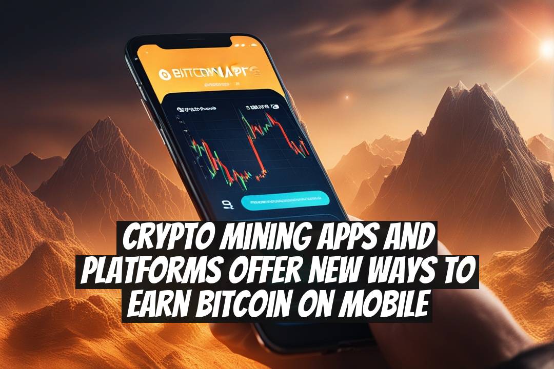 Crypto mining apps and platforms offer new ways to earn Bitcoin on mobile