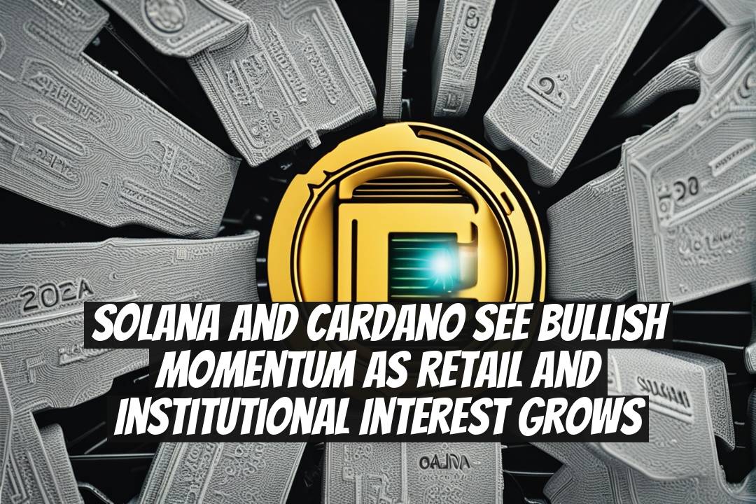 Solana and Cardano See Bullish Momentum as Retail and Institutional Interest Grows