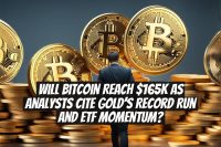 Will Bitcoin reach $165K as analysts cite gold’s record run and ETF momentum?