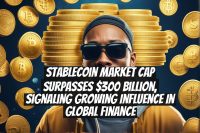 Stablecoin market cap surpasses $300 billion, signaling growing influence in global finance