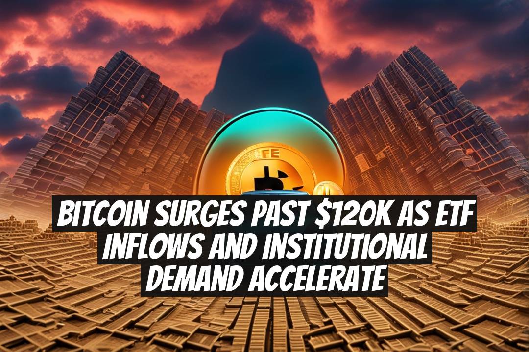Bitcoin Surges Past $120K as ETF Inflows and Institutional Demand Accelerate