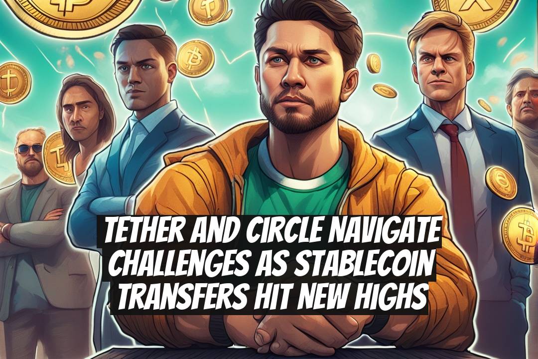 Tether and Circle Navigate Challenges as Stablecoin Transfers Hit New Highs