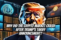 Why did the crypto market crash after Trump’s tariff announcement?