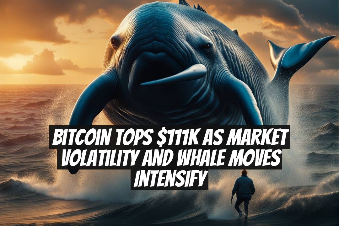 Bitcoin Tops $111K as Market Volatility and Whale Moves Intensify
