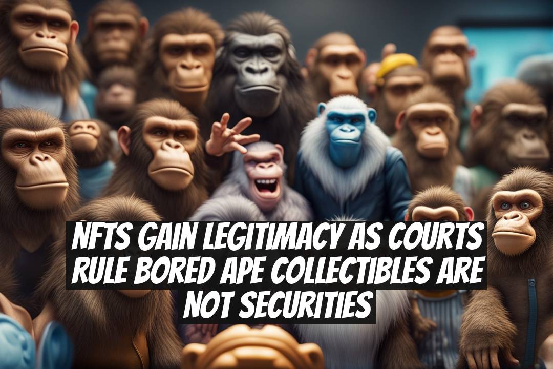 NFTs gain legitimacy as courts rule Bored Ape collectibles are not securities