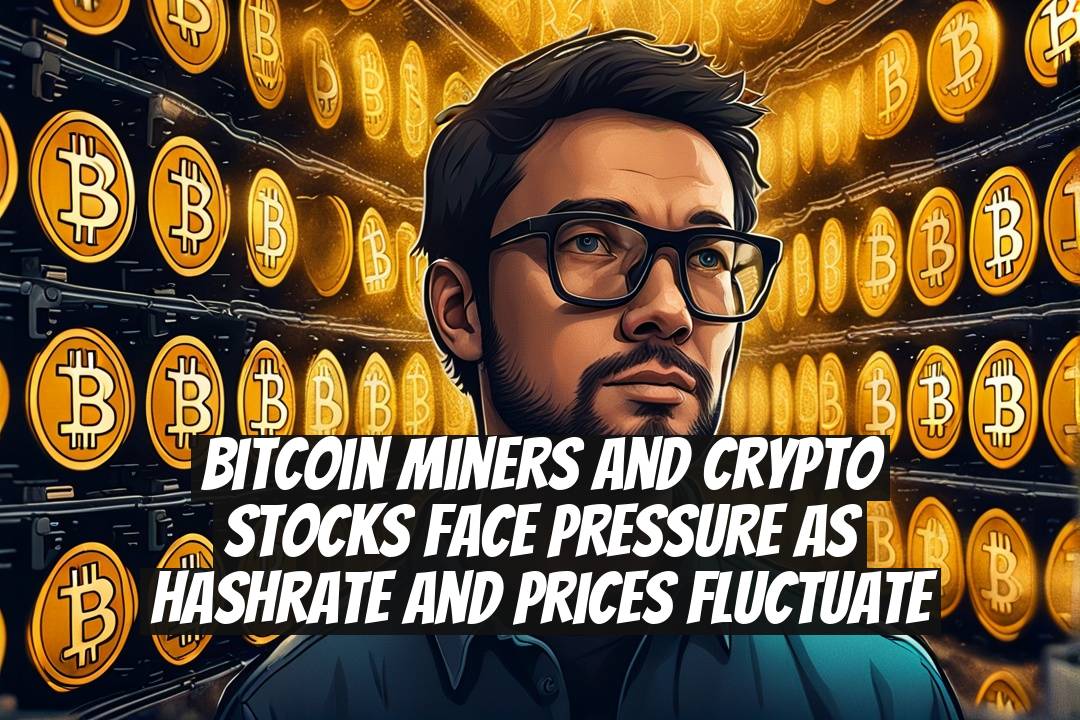 Bitcoin miners and crypto stocks face pressure as hashrate and prices fluctuate