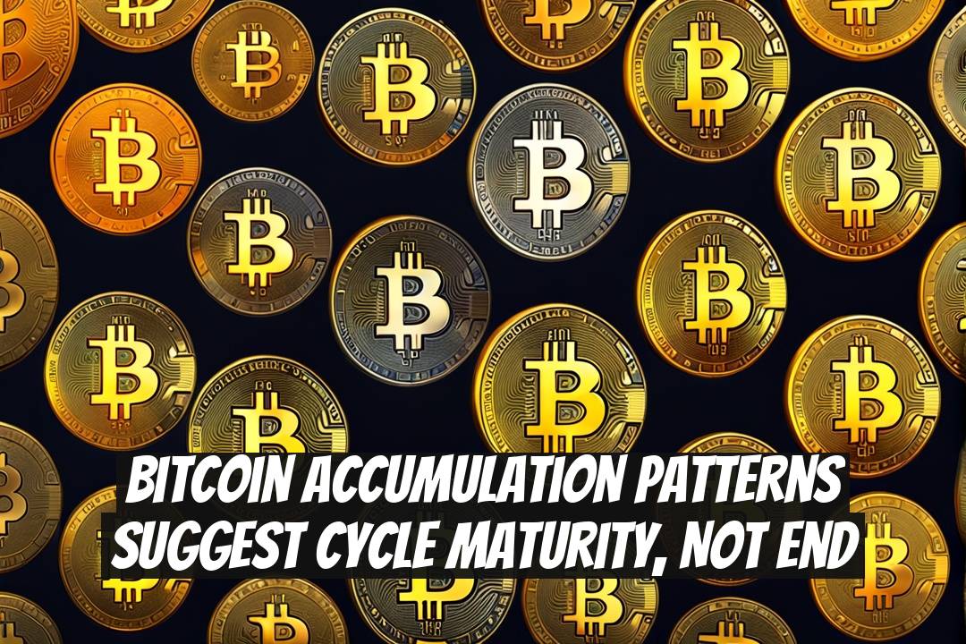 Bitcoin Accumulation Patterns Suggest Cycle Maturity, Not End