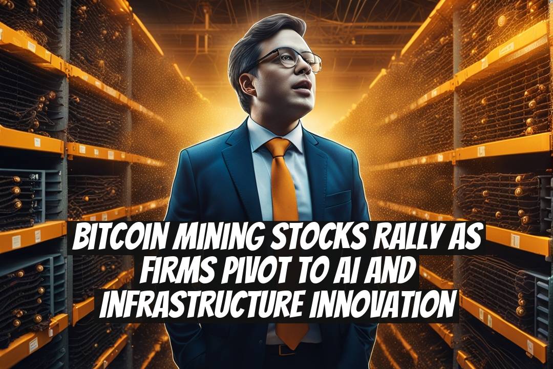 Bitcoin mining stocks rally as firms pivot to AI and infrastructure innovation