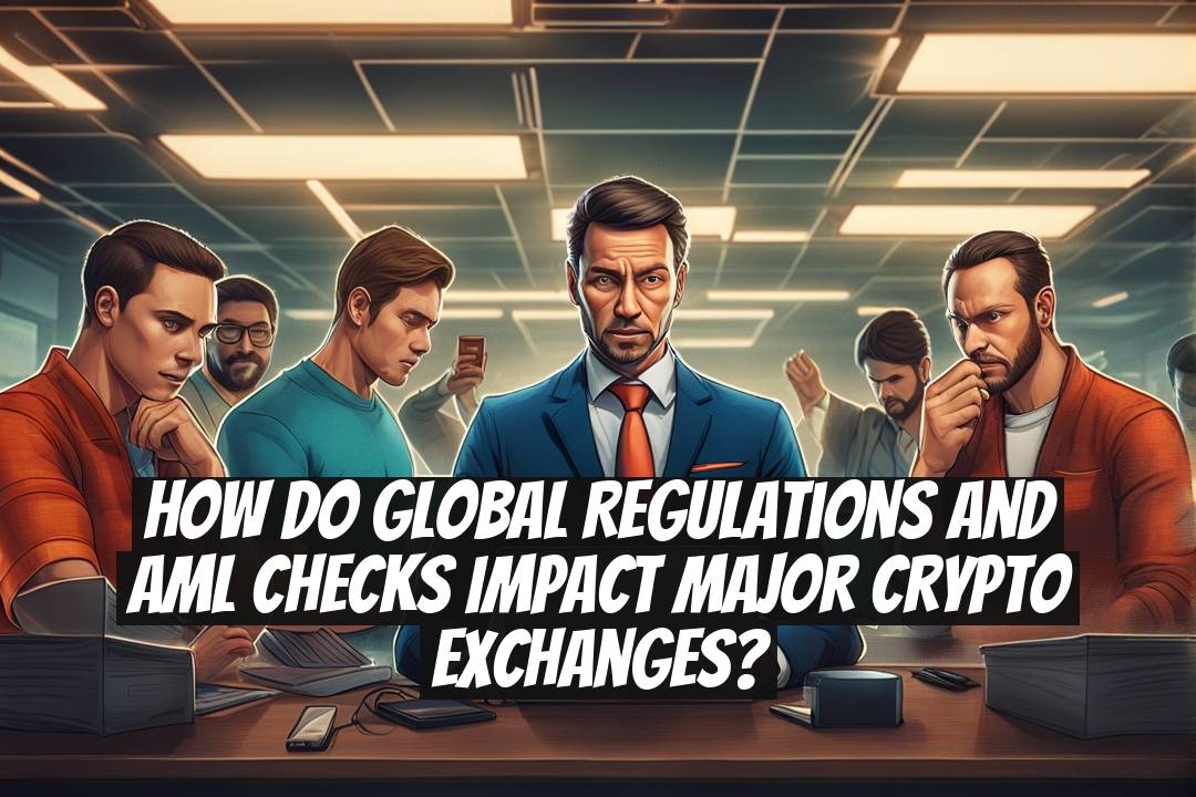 How do global regulations and AML checks impact major crypto exchanges?