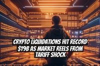 Crypto liquidations hit record $19B as market reels from tariff shock