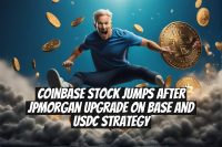 Coinbase Stock Jumps After JPMorgan Upgrade on Base and USDC Strategy