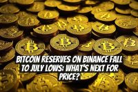 Bitcoin Reserves on Binance Fall to July Lows: What’s Next for Price?