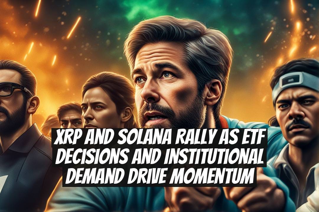 XRP and Solana rally as ETF decisions and institutional demand drive momentum