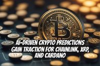 AI-Driven Crypto Predictions Gain Traction for Chainlink, XRP, and Cardano