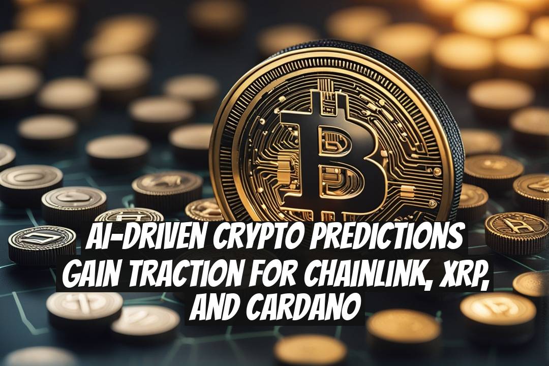 AI-Driven Crypto Predictions Gain Traction for Chainlink, XRP, and Cardano