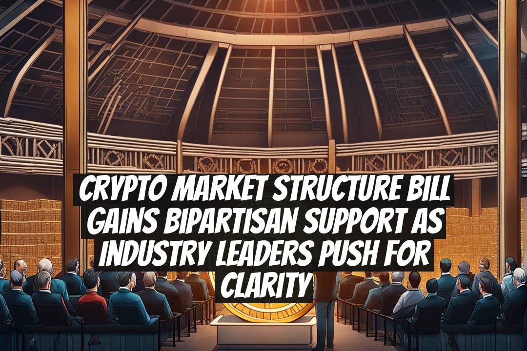 Crypto Market Structure Bill Gains Bipartisan Support as Industry Leaders Push for Clarity