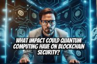 What impact could quantum computing have on blockchain security?