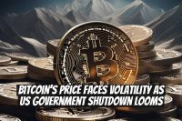 Bitcoin’s Price Faces Volatility as US Government Shutdown Looms