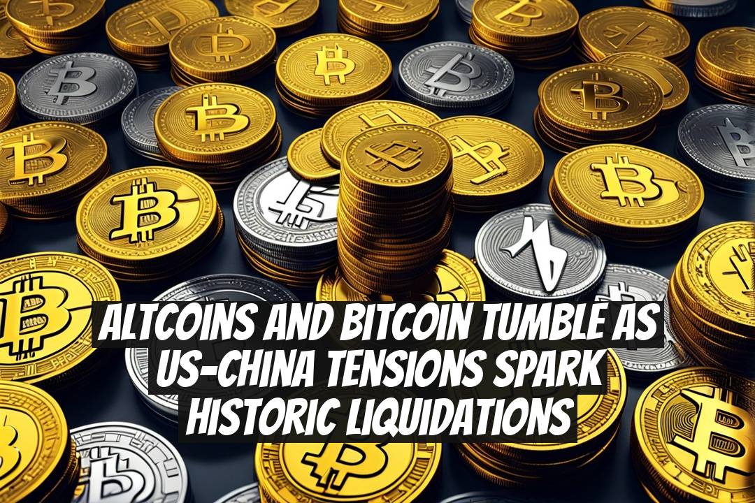 Altcoins and Bitcoin tumble as US-China tensions spark historic liquidations