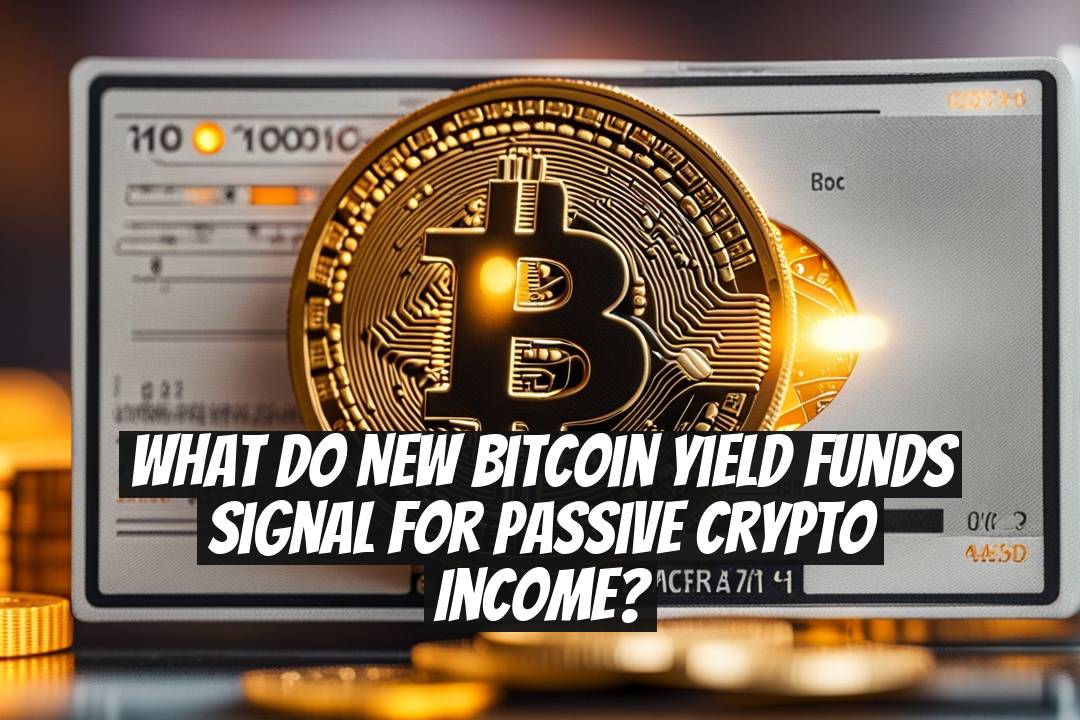 What Do New Bitcoin Yield Funds Signal for Passive Crypto Income?