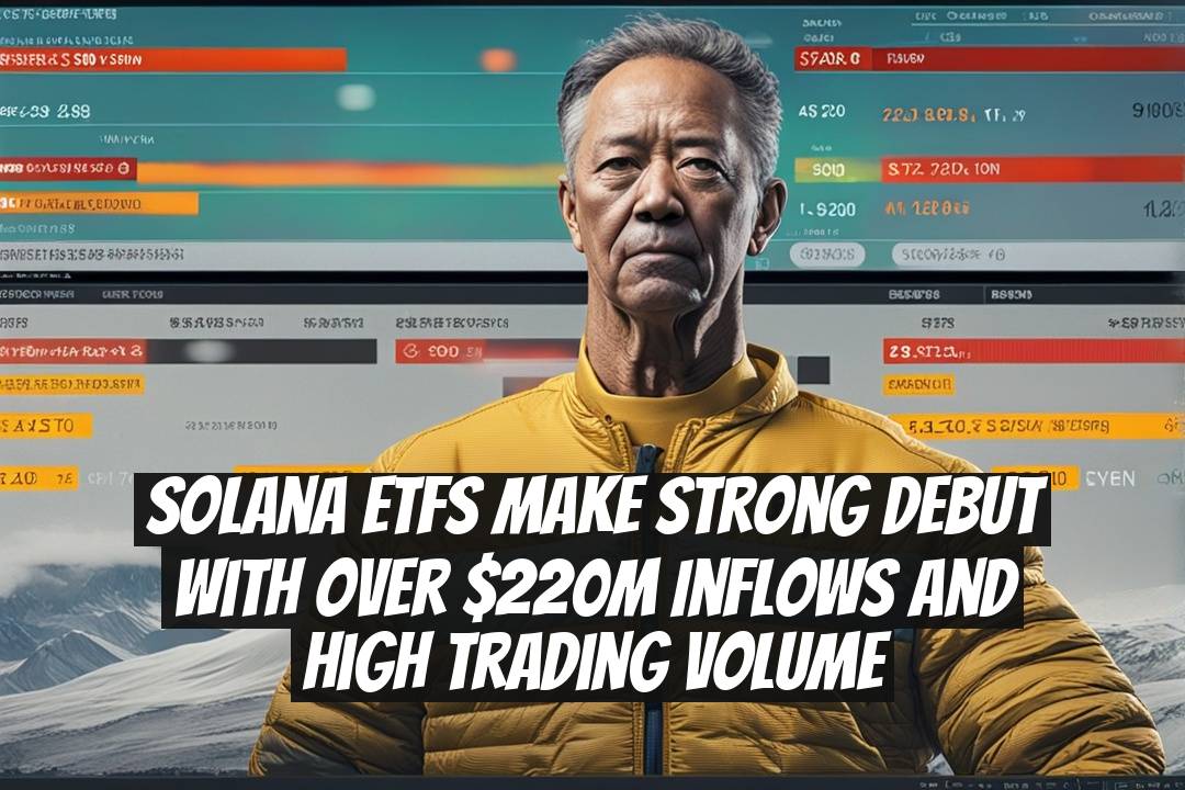 Solana ETFs Make Strong Debut With Over $220M Inflows and High Trading Volume