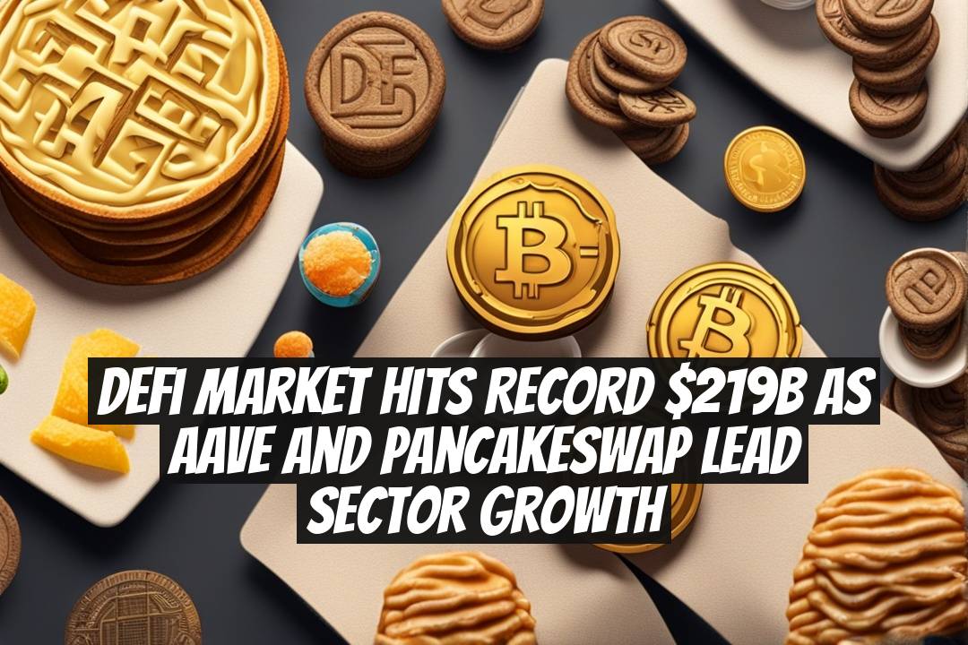 DeFi market hits record $219B as AAVE and PancakeSwap lead sector growth