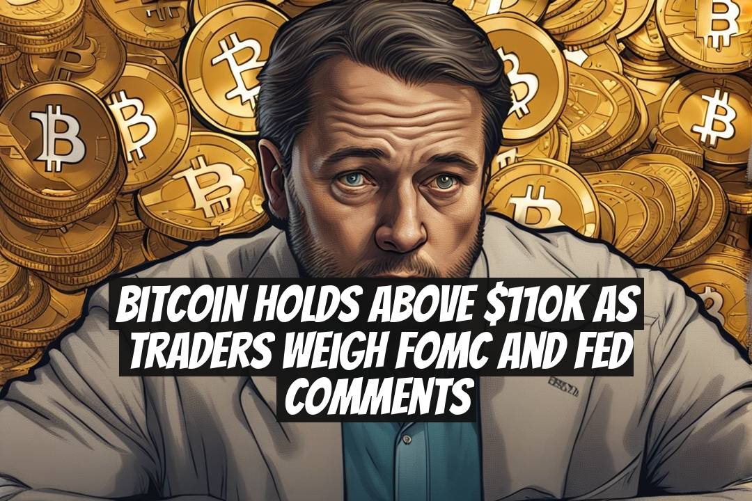 Bitcoin Holds Above $110K as Traders Weigh FOMC and Fed Comments