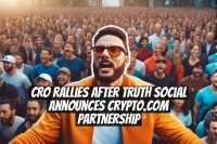 CRO Rallies After Truth Social Announces Crypto.com Partnership
