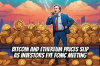 Bitcoin and Ethereum Prices Slip as Investors Eye FOMC Meeting