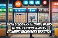 Japan considers allowing banks to offer crypto services, signaling regulatory evolution