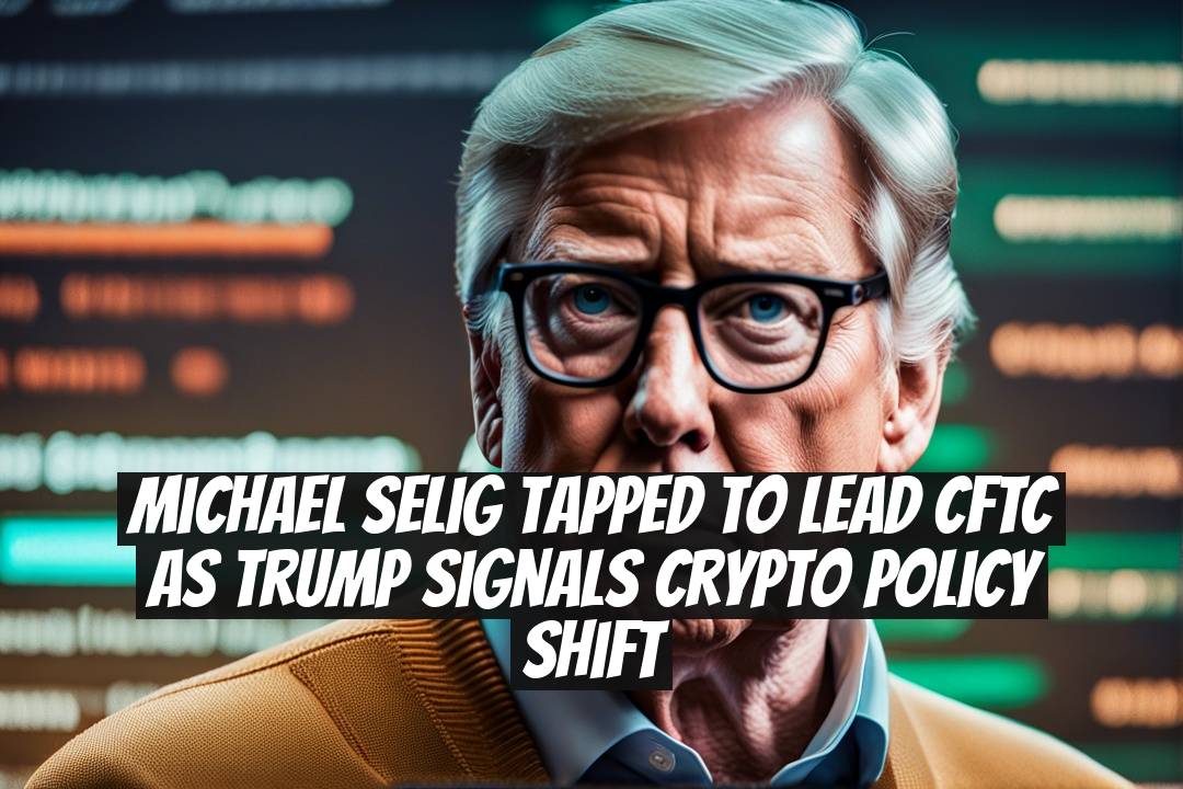 Michael Selig Tapped to Lead CFTC as Trump Signals Crypto Policy Shift