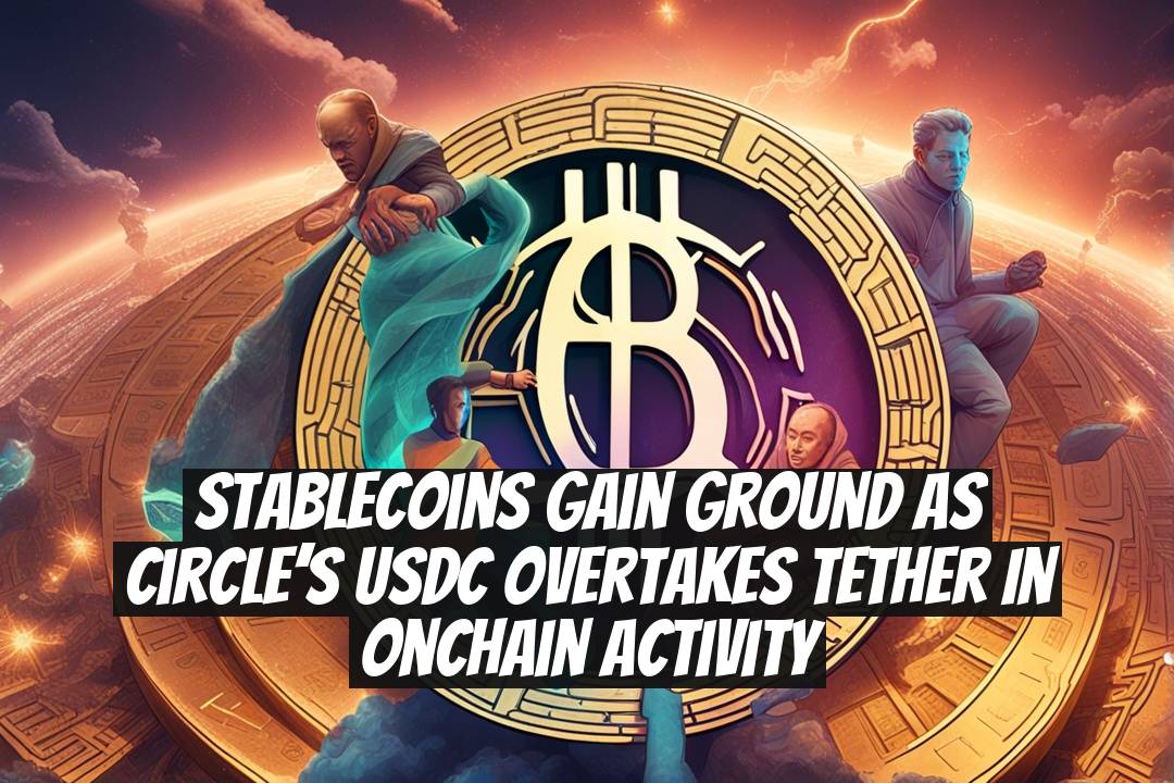 Stablecoins Gain Ground as Circle’s USDC Overtakes Tether in Onchain Activity