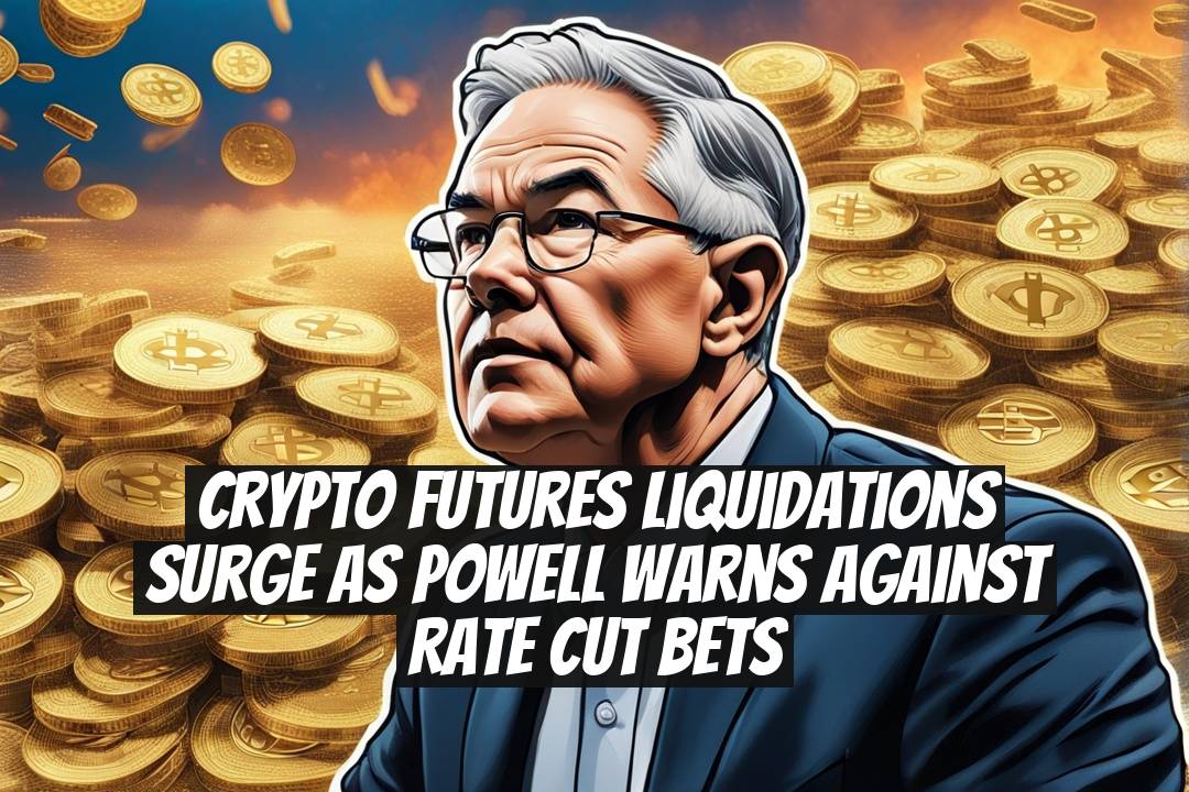 Crypto Futures Liquidations Surge as Powell Warns Against Rate Cut Bets