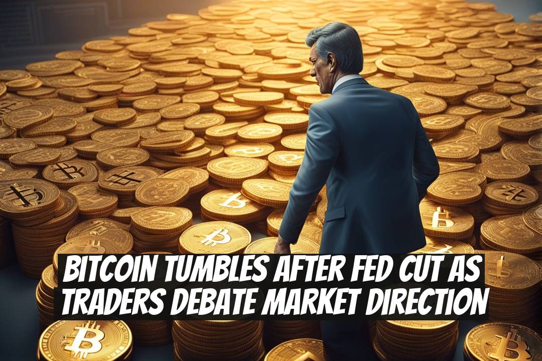 Bitcoin tumbles after Fed cut as traders debate market direction