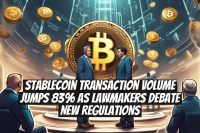 Stablecoin transaction volume jumps 83% as lawmakers debate new regulations