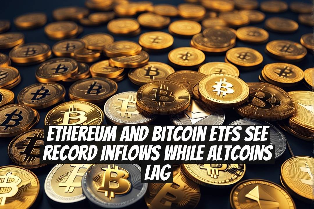 Ethereum and Bitcoin ETFs see record inflows while altcoins lag