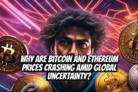 Why are Bitcoin and Ethereum prices crashing amid global uncertainty?