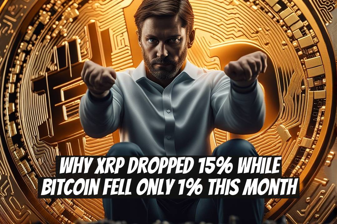 Why XRP Dropped 15% While Bitcoin Fell Only 1% This Month
