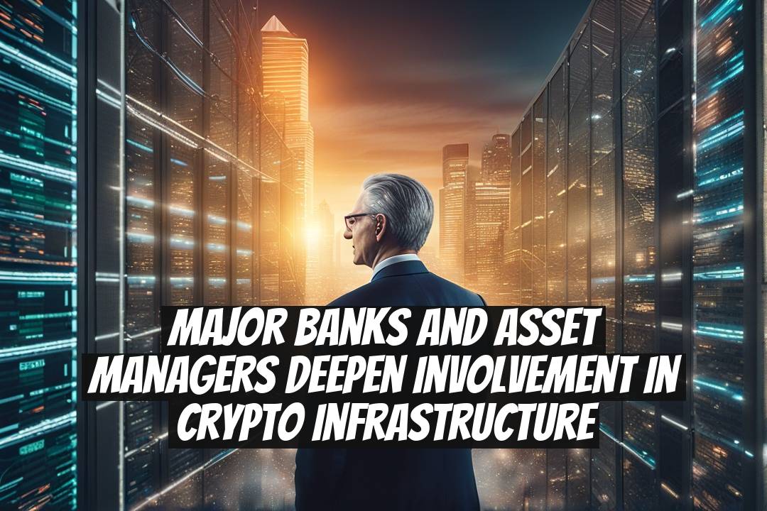 Major banks and asset managers deepen involvement in crypto infrastructure