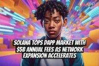 Solana tops DApp market with $5B annual fees as network expansion accelerates