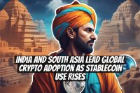 India and South Asia lead global crypto adoption as stablecoin use rises