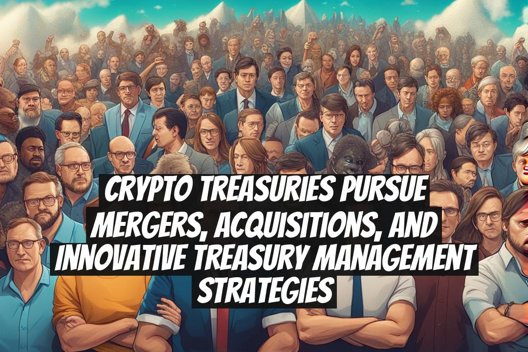 Crypto treasuries pursue mergers, acquisitions, and innovative treasury management strategies