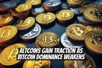 Altcoins Gain Traction as Bitcoin Dominance Weakens