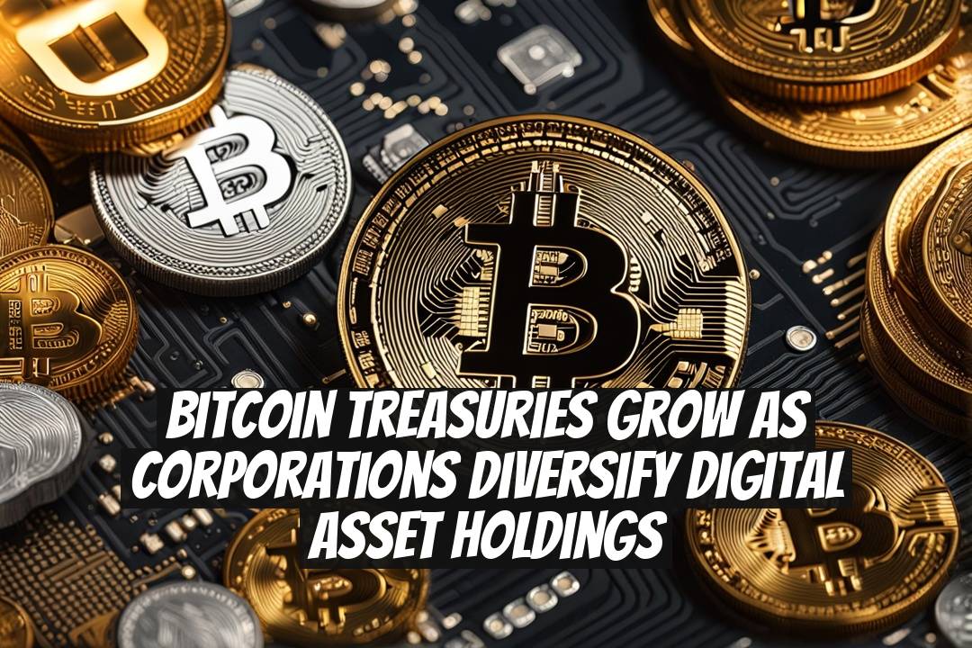 Bitcoin Treasuries Grow as Corporations Diversify Digital Asset Holdings
