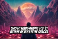 Crypto Liquidations Top $1 Billion as Volatility Surges