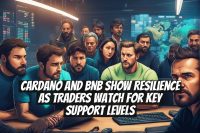 Cardano and BNB show resilience as traders watch for key support levels
