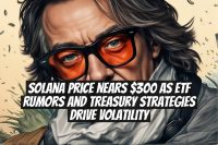 Solana Price Nears $300 as ETF Rumors and Treasury Strategies Drive Volatility