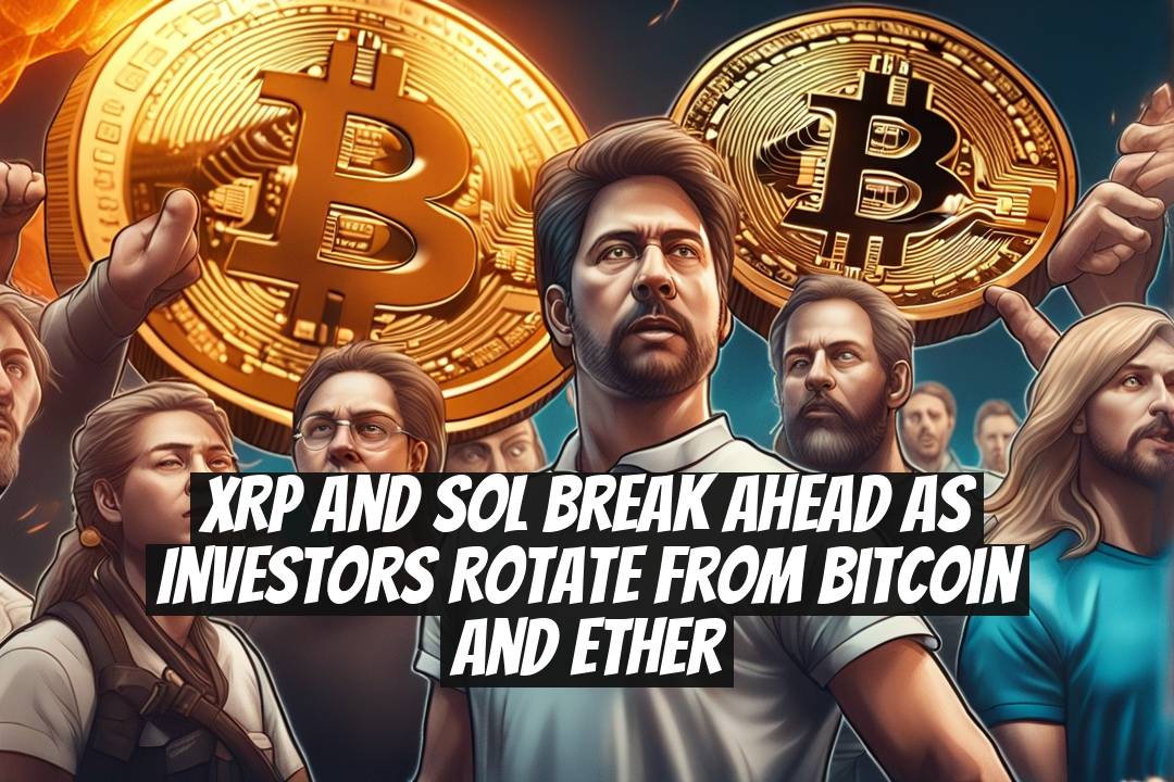 XRP and SOL break ahead as investors rotate from Bitcoin and Ether